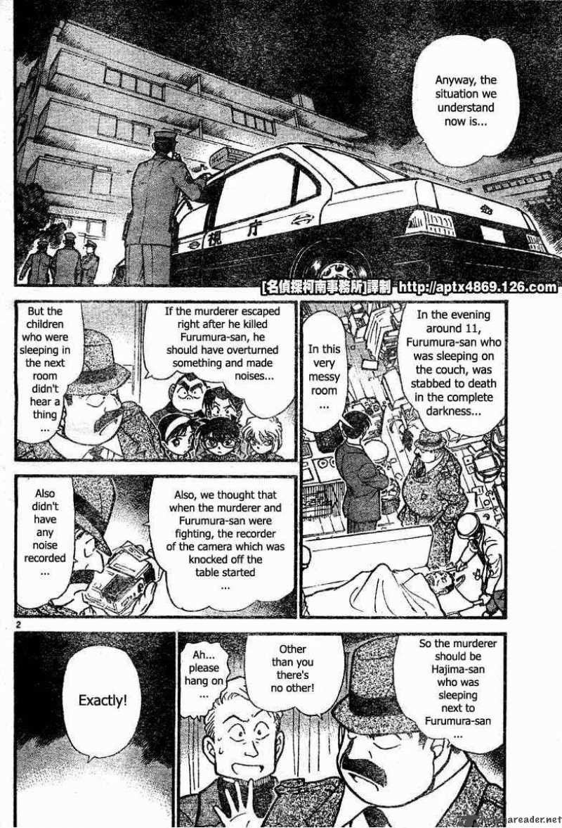 Read Detective Conan Chapter 419 Mystery of the Black Light - Page 2 For Free In The Highest Quality