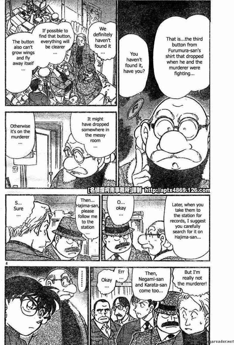Read Detective Conan Chapter 419 Mystery of the Black Light - Page 4 For Free In The Highest Quality