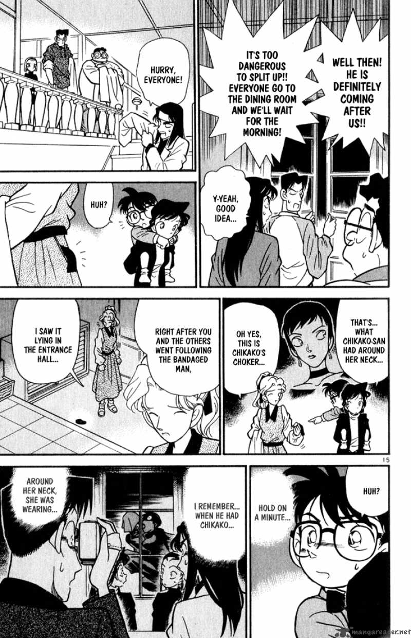 Read Detective Conan Chapter 42 Ran's In Trouble - Page 15 For Free In The Highest Quality