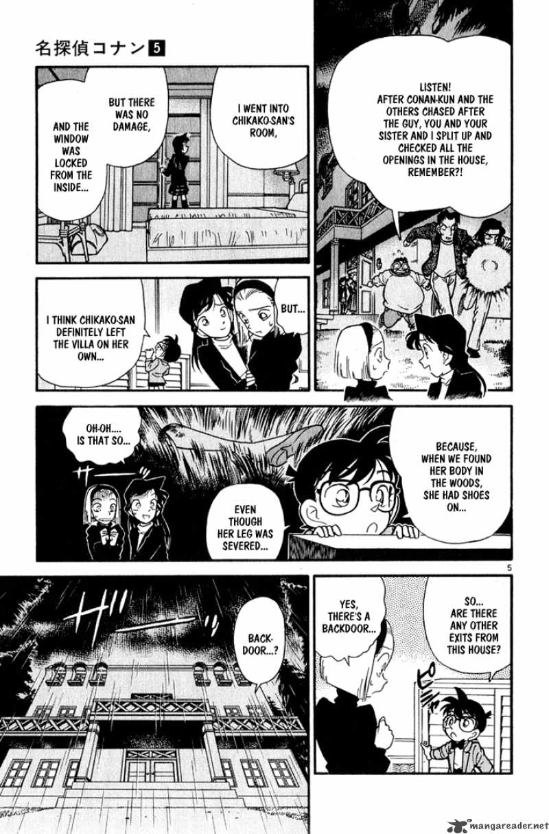 Read Detective Conan Chapter 42 Ran's In Trouble - Page 5 For Free In The Highest Quality