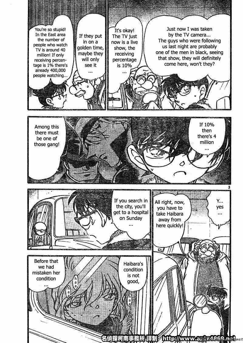 Read Detective Conan Chapter 421 There is Risk - Page 3 For Free In The Highest Quality