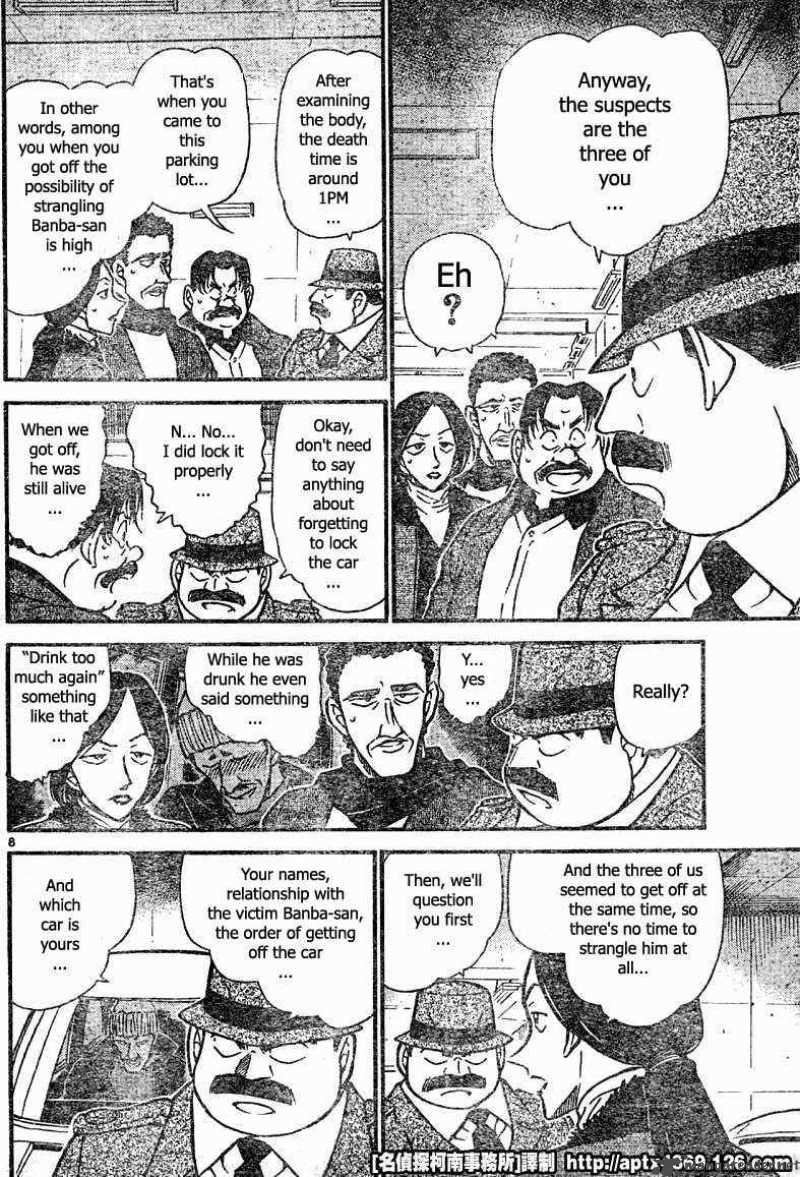 Read Detective Conan Chapter 421 There is Risk - Page 8 For Free In The Highest Quality