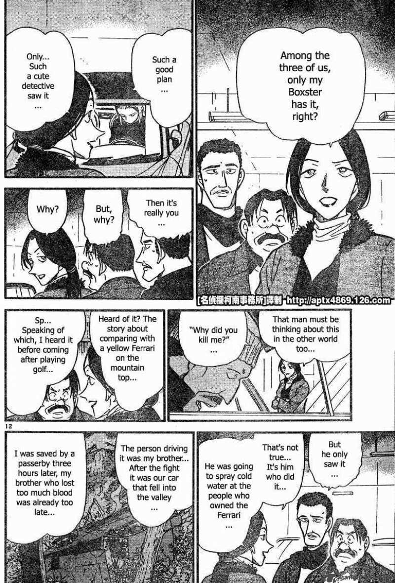 Read Detective Conan Chapter 422 The Target That Can't Escape - Page 12 For Free In The Highest Quality