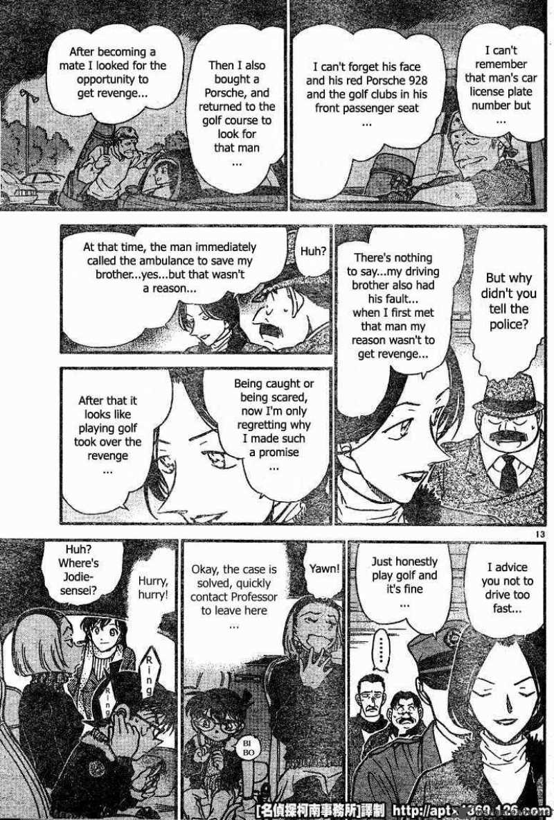 Read Detective Conan Chapter 422 The Target That Can't Escape - Page 13 For Free In The Highest Quality