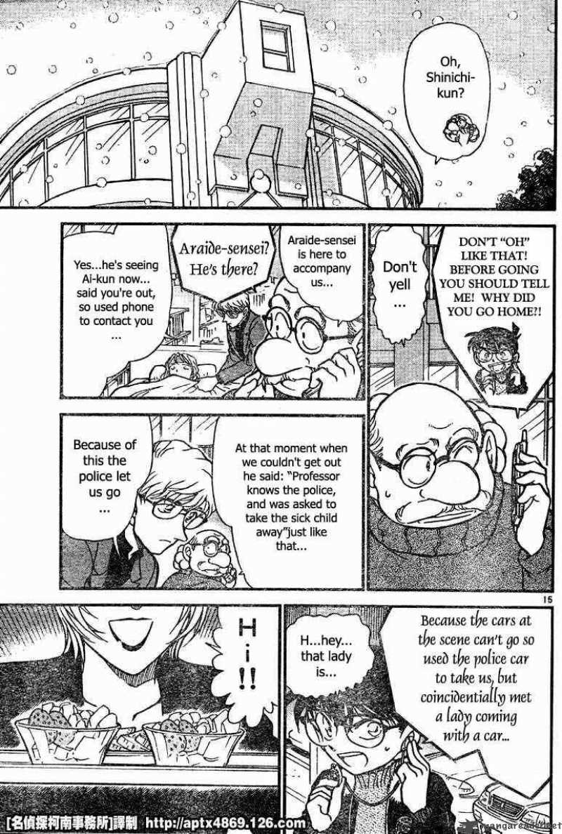 Read Detective Conan Chapter 422 The Target That Can't Escape - Page 15 For Free In The Highest Quality