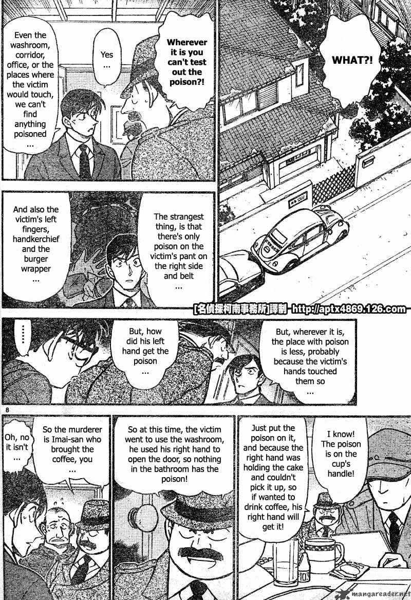 Read Detective Conan Chapter 424 The Mystery Left in a Closed Room - Page 8 For Free In The Highest Quality
