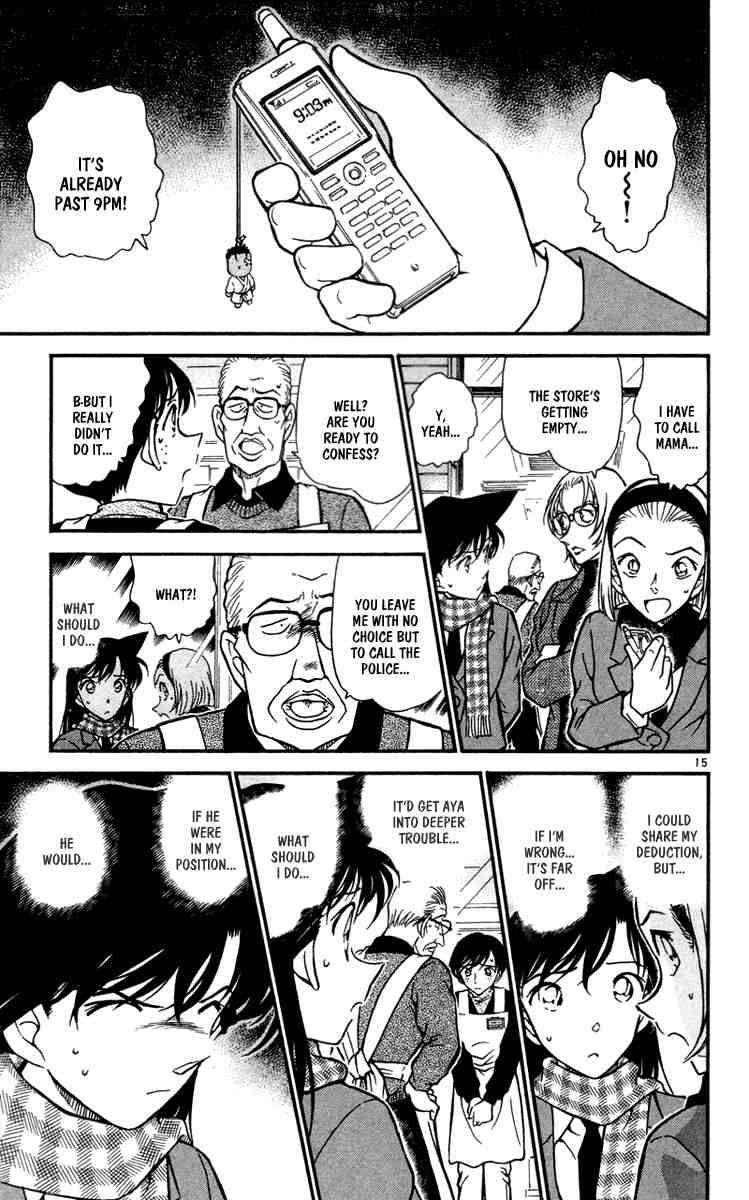Read Detective Conan Chapter 427 Ran Deduction - Page 15 For Free In The Highest Quality
