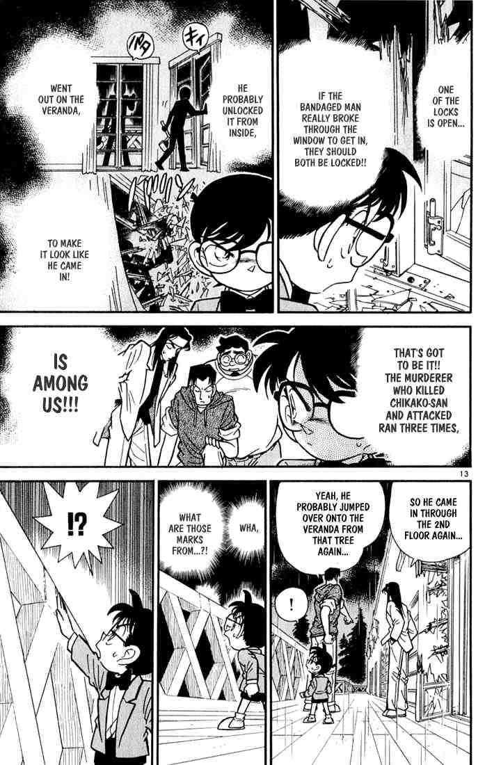Read Detective Conan Chapter 43 The Attack in the Dark! - Page 13 For Free In The Highest Quality