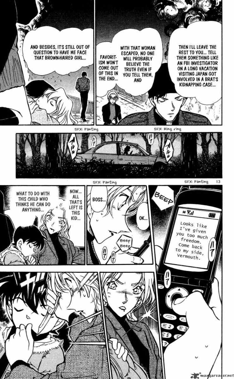 Read Detective Conan Chapter 434 Rotten Apple - Page 13 For Free In The Highest Quality