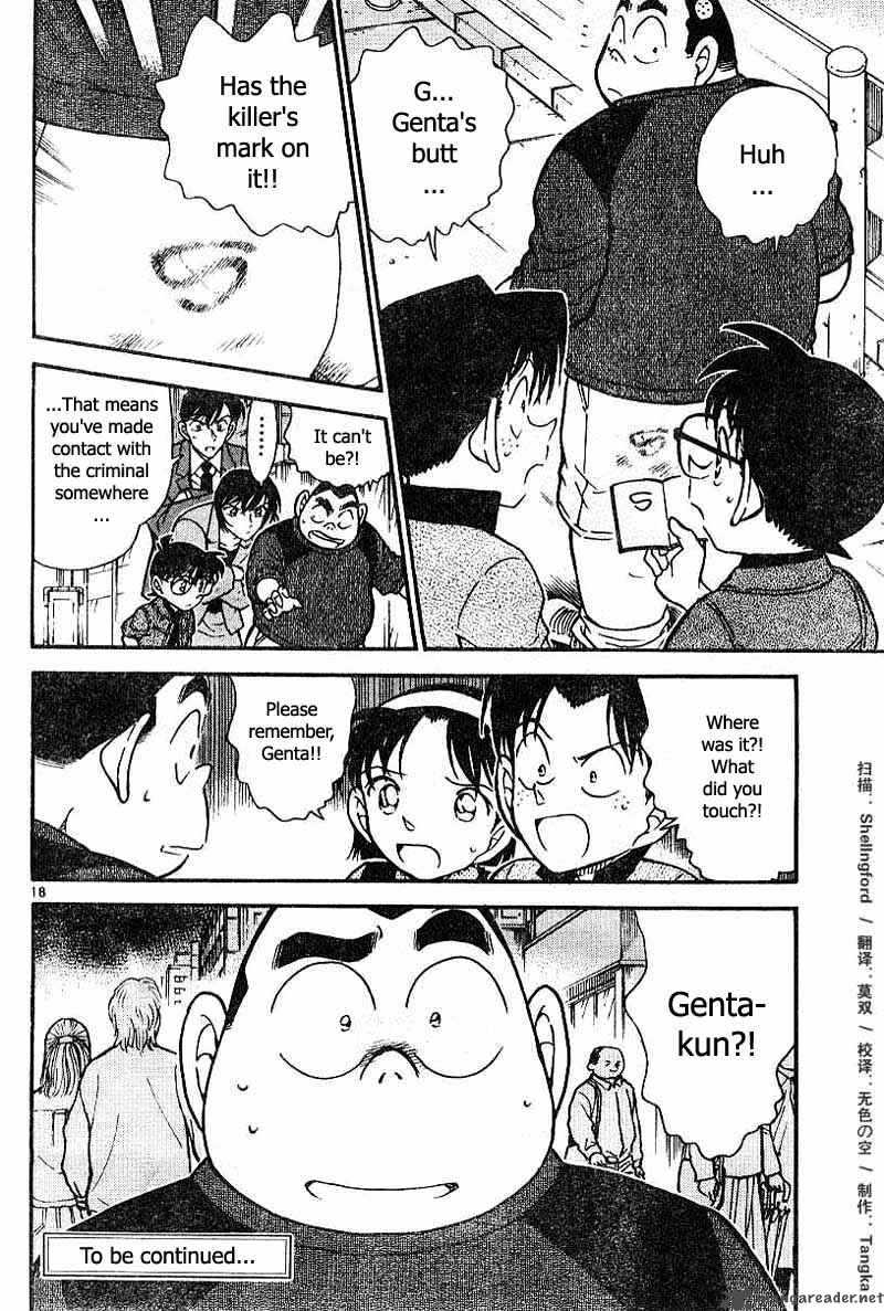 Read Detective Conan Chapter 435 Trace in the Rain - Page 18 For Free In The Highest Quality