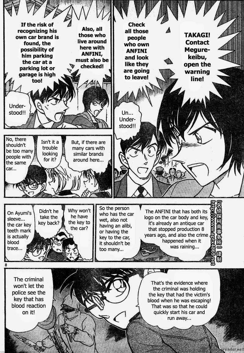 Read Detective Conan Chapter 436 Search for the Mark - Page 8 For Free In The Highest Quality