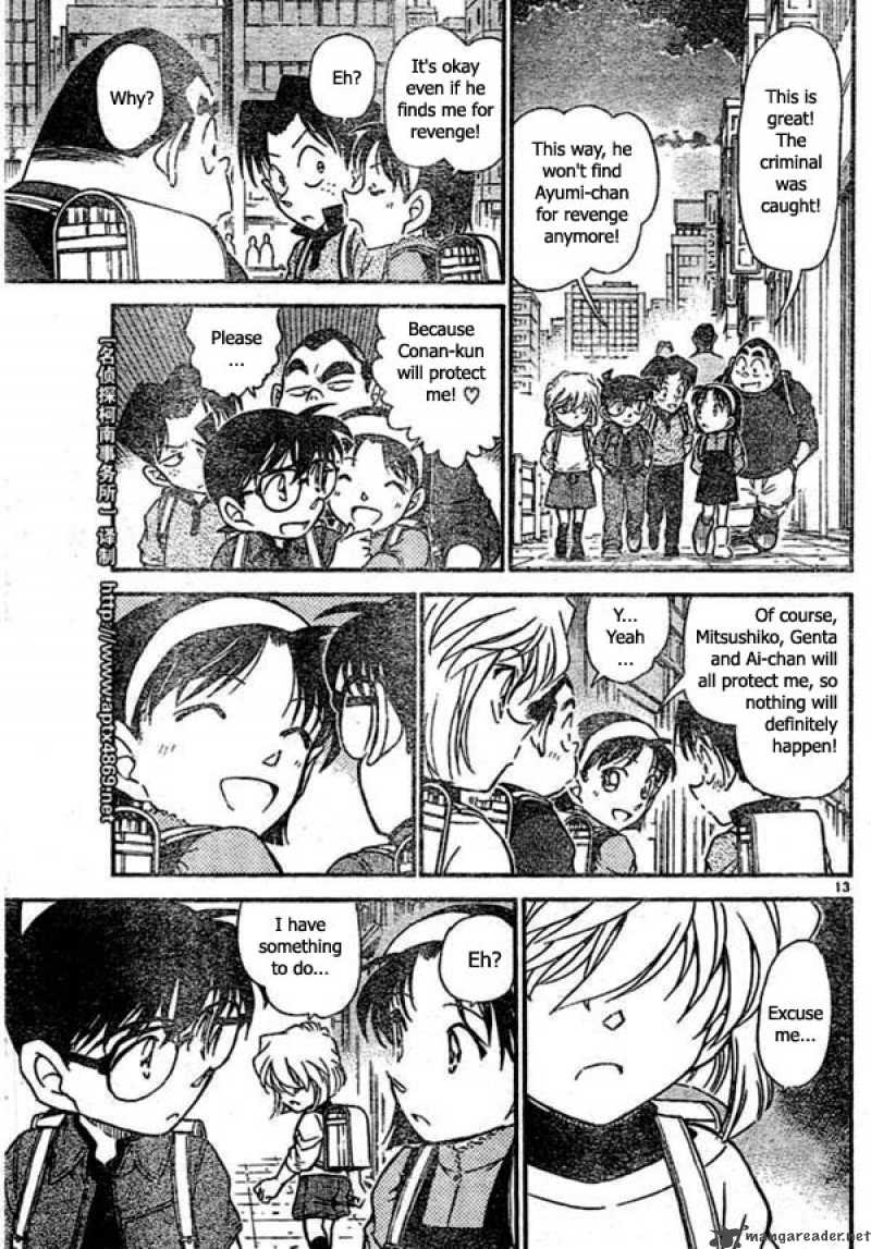 Read Detective Conan Chapter 437 Ai Haibara's Resolution - Page 13 For Free In The Highest Quality
