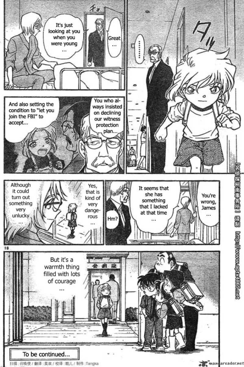 Read Detective Conan Chapter 437 Ai Haibara's Resolution - Page 18 For Free In The Highest Quality