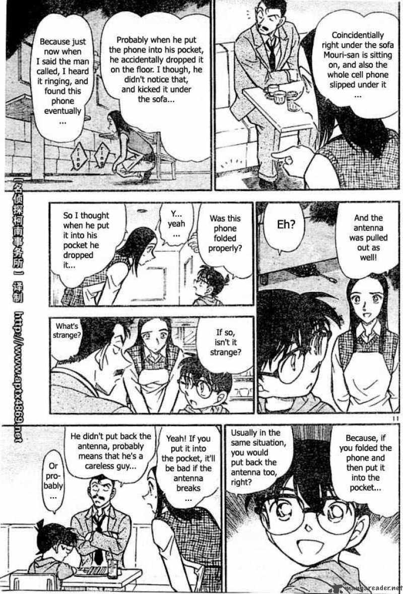 Read Detective Conan Chapter 438 The Forgotten Cell Phone - Page 11 For Free In The Highest Quality