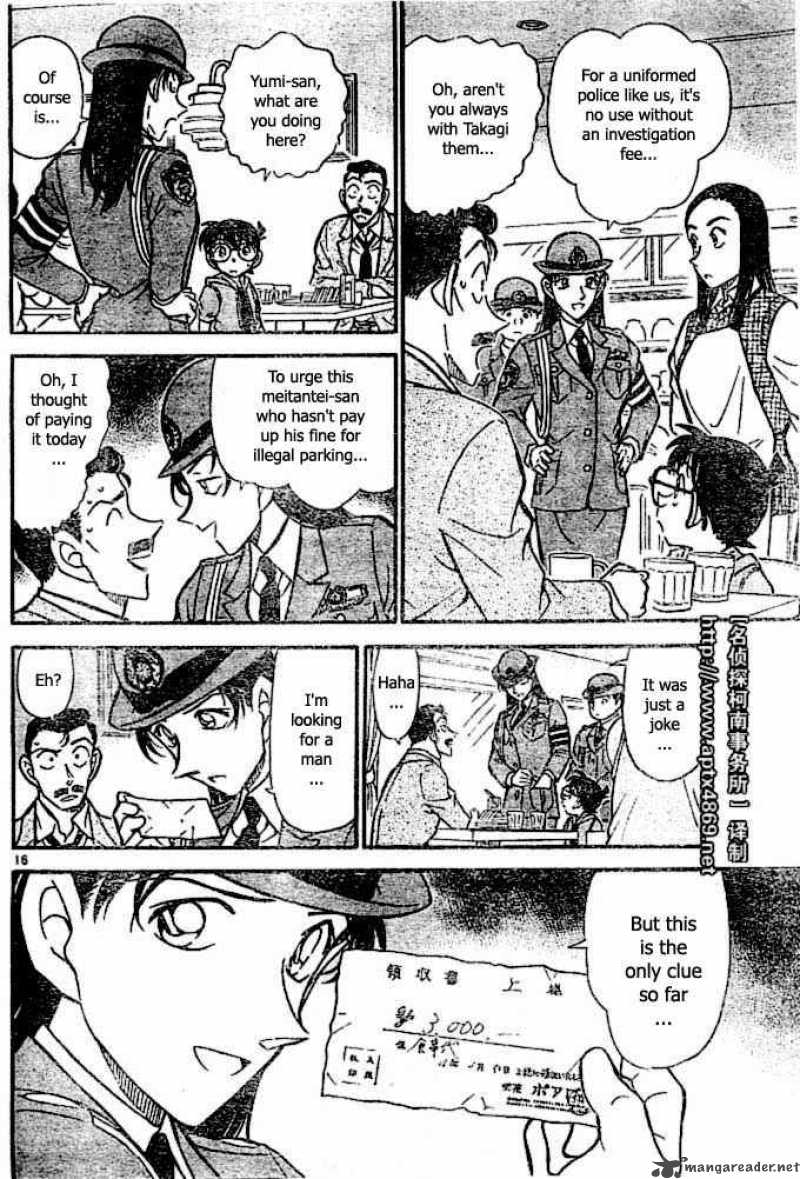 Read Detective Conan Chapter 438 The Forgotten Cell Phone - Page 16 For Free In The Highest Quality