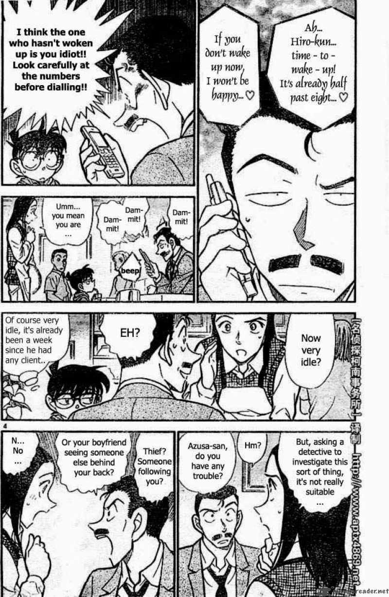 Read Detective Conan Chapter 438 The Forgotten Cell Phone - Page 4 For Free In The Highest Quality