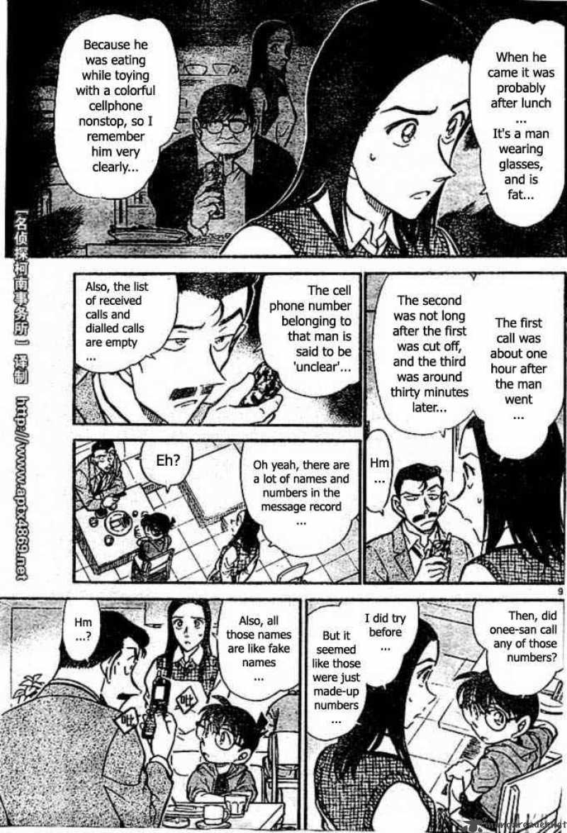 Read Detective Conan Chapter 438 The Forgotten Cell Phone - Page 9 For Free In The Highest Quality