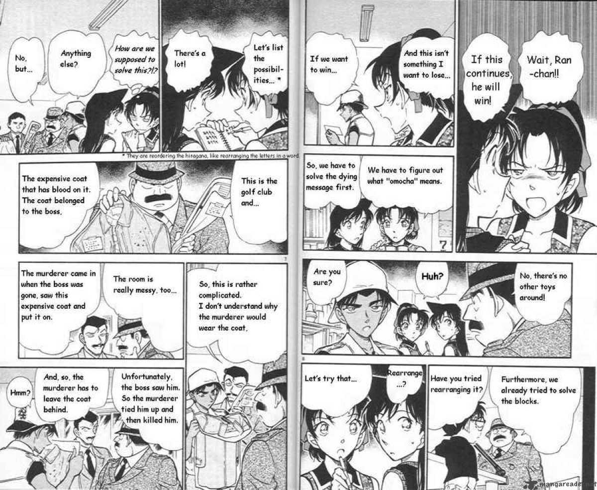 Read Detective Conan Chapter 442 Six Masks of a Message - Page 4 For Free In The Highest Quality