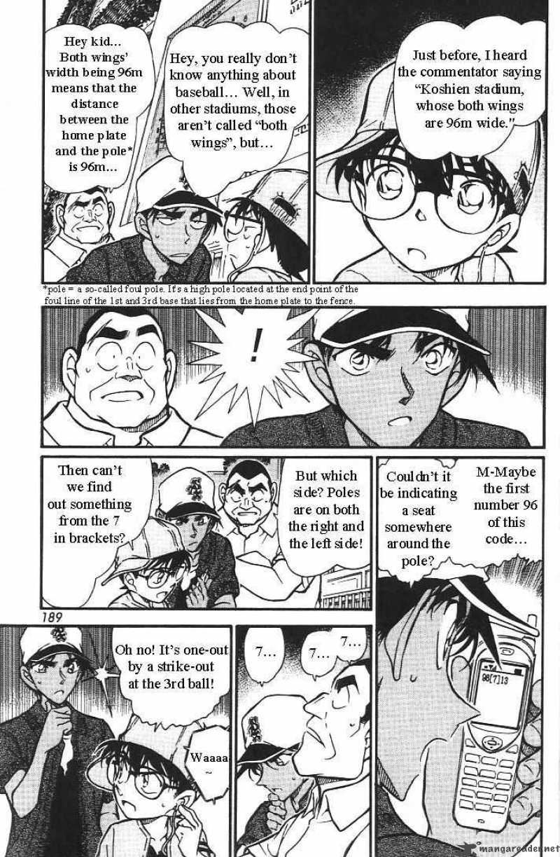 Read Detective Conan Chapter 446 The Challenge of the Evil Spirit of Koshien - Page 13 For Free In The Highest Quality