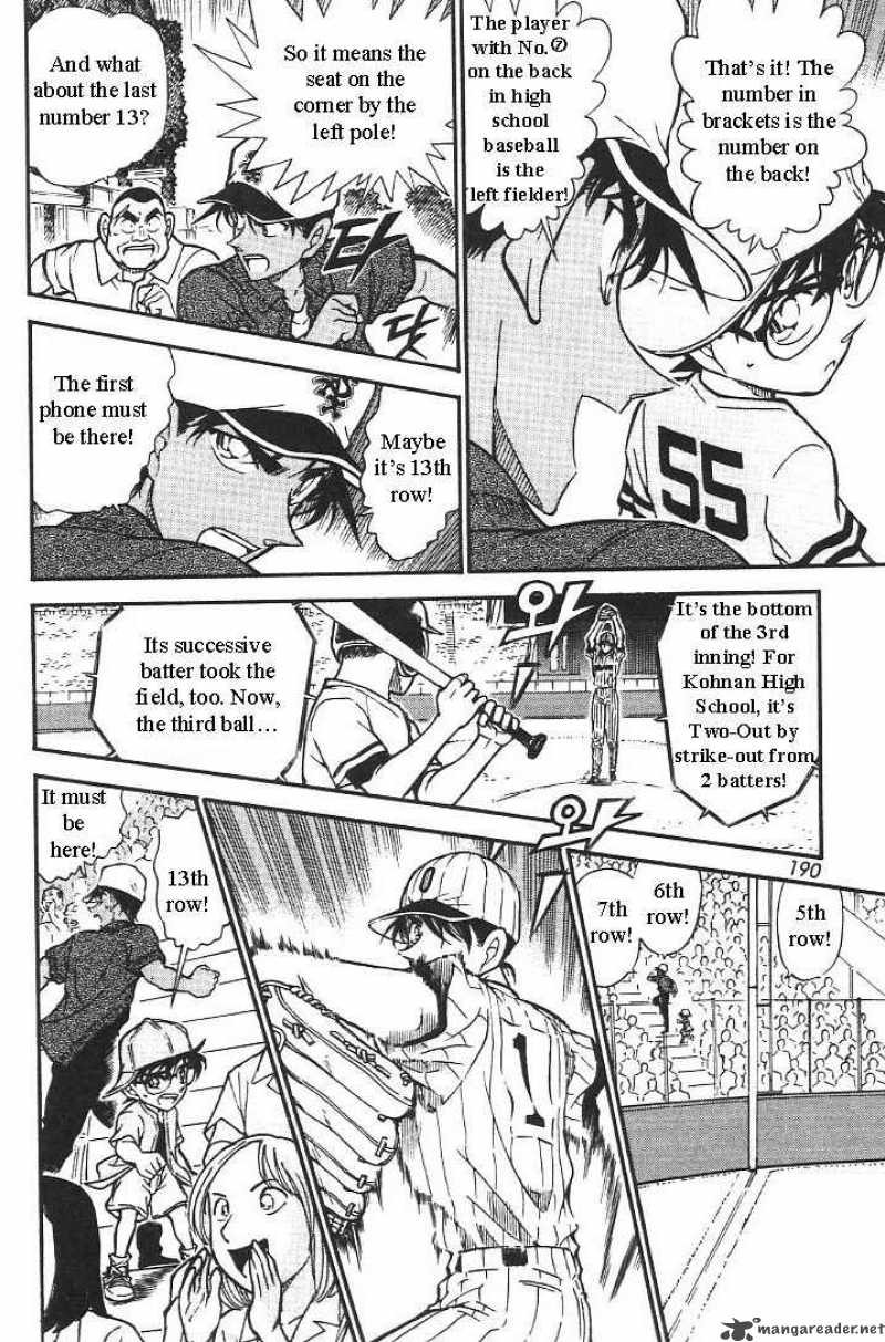 Read Detective Conan Chapter 446 The Challenge of the Evil Spirit of Koshien - Page 14 For Free In The Highest Quality