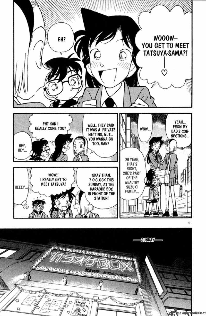 Read Detective Conan Chapter 45 The Karaoke Killer! - Page 5 For Free In The Highest Quality