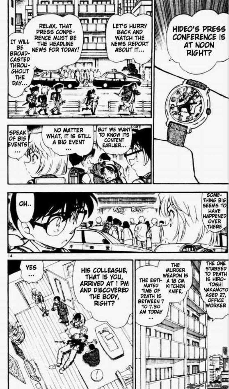 Read Detective Conan Chapter 450 From Heaven to Hell - Page 14 For Free In The Highest Quality