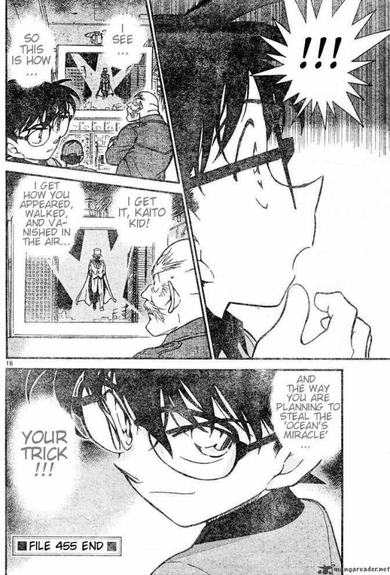 Read Detective Conan Chapter 455 Panic - Page 16 For Free In The Highest Quality