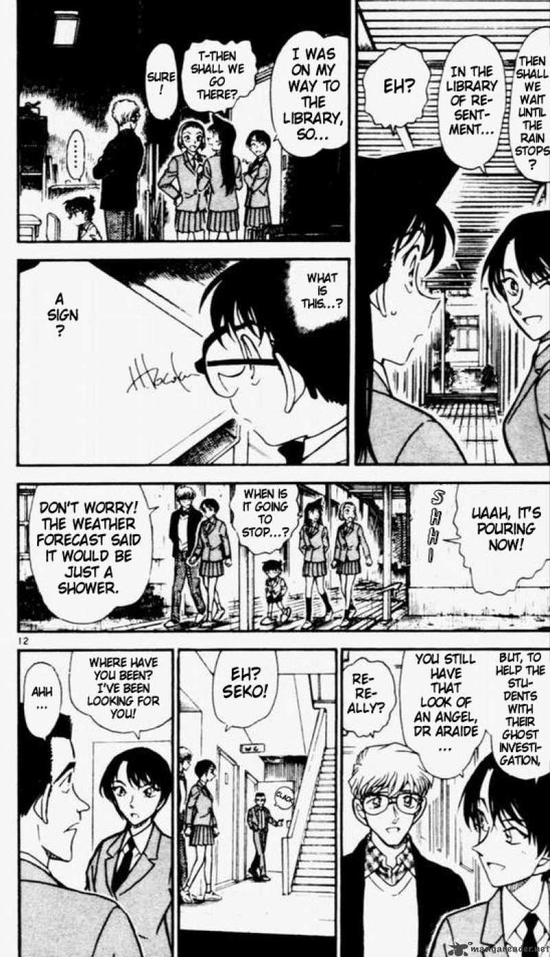 Read Detective Conan Chapter 457 A Ghost Story at School - Page 12 For Free In The Highest Quality