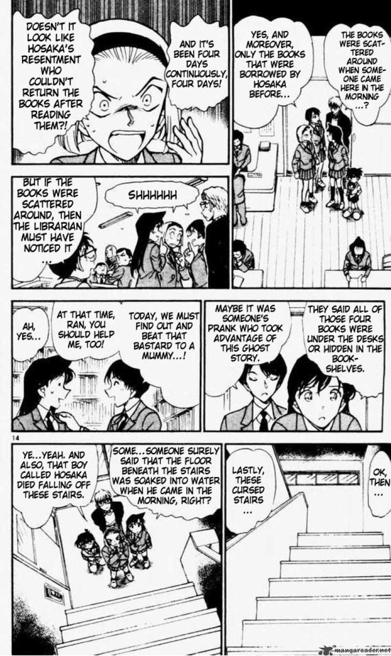 Read Detective Conan Chapter 457 A Ghost Story at School - Page 14 For Free In The Highest Quality