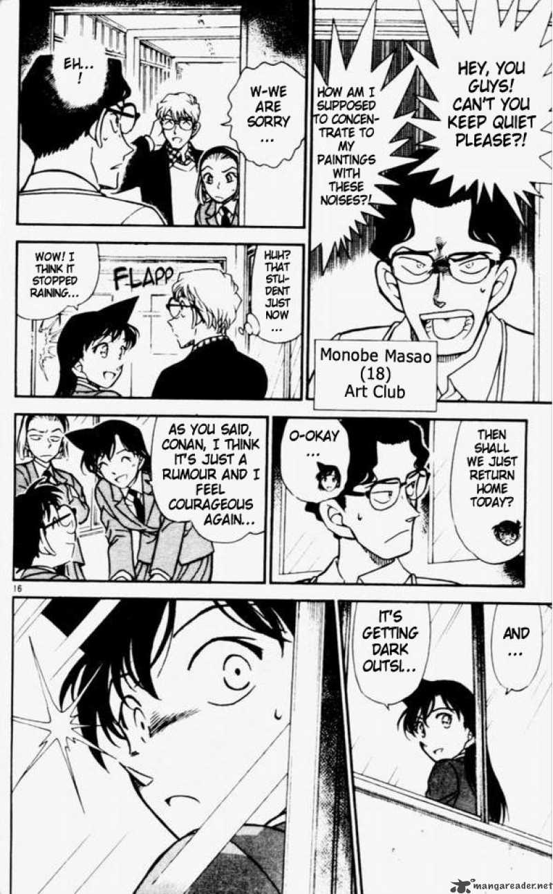 Read Detective Conan Chapter 457 A Ghost Story at School - Page 16 For Free In The Highest Quality