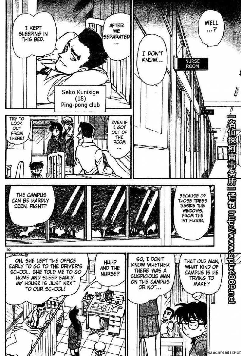 Read Detective Conan Chapter 458 Where Are the Footprints - Page 10 For Free In The Highest Quality