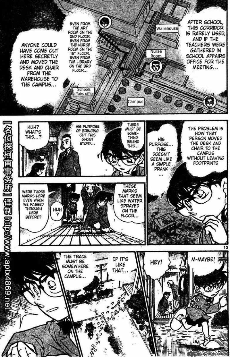 Read Detective Conan Chapter 458 Where Are the Footprints - Page 13 For Free In The Highest Quality