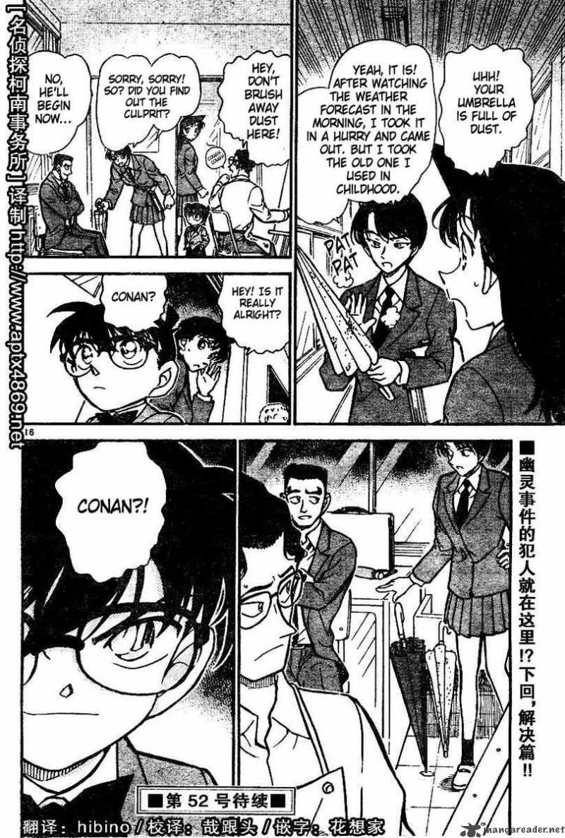 Read Detective Conan Chapter 458 Where Are the Footprints - Page 16 For Free In The Highest Quality