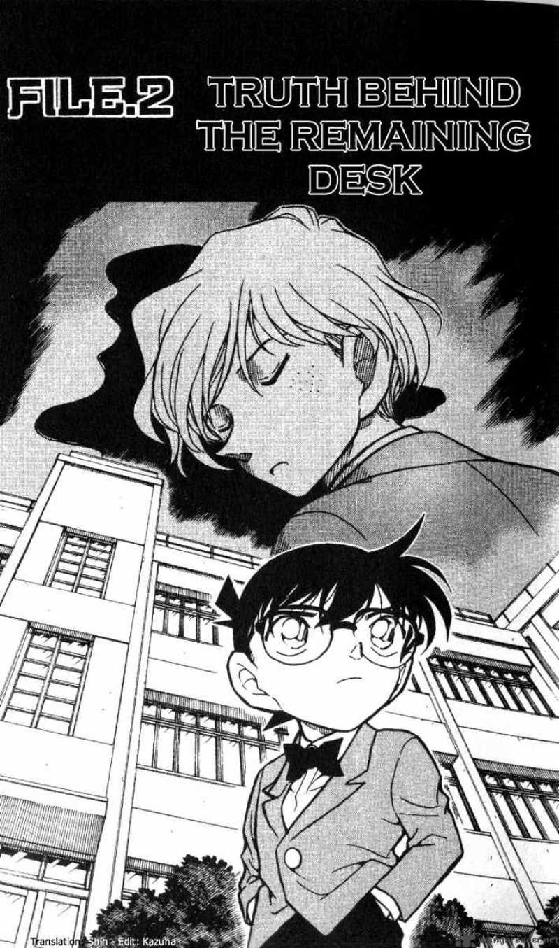 Read Detective Conan Chapter 459 Truth Behind the Remaining Desk - Page 1 For Free In The Highest Quality