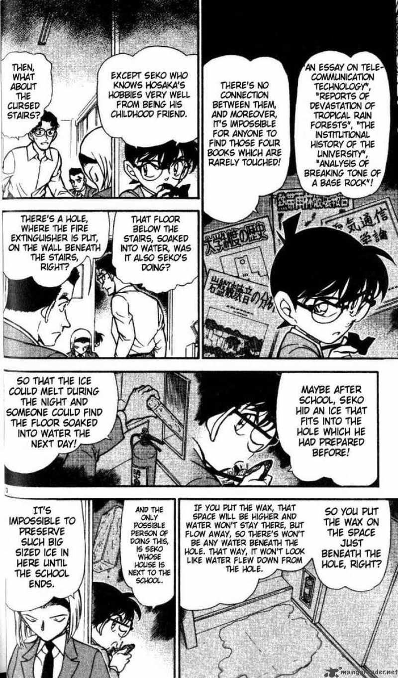 Read Detective Conan Chapter 459 Truth Behind the Remaining Desk - Page 10 For Free In The Highest Quality