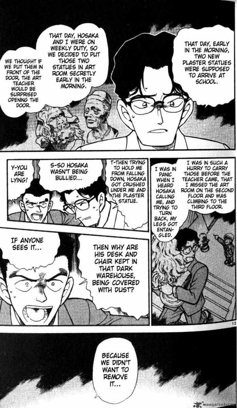 Read Detective Conan Chapter 459 Truth Behind the Remaining Desk - Page 13 For Free In The Highest Quality