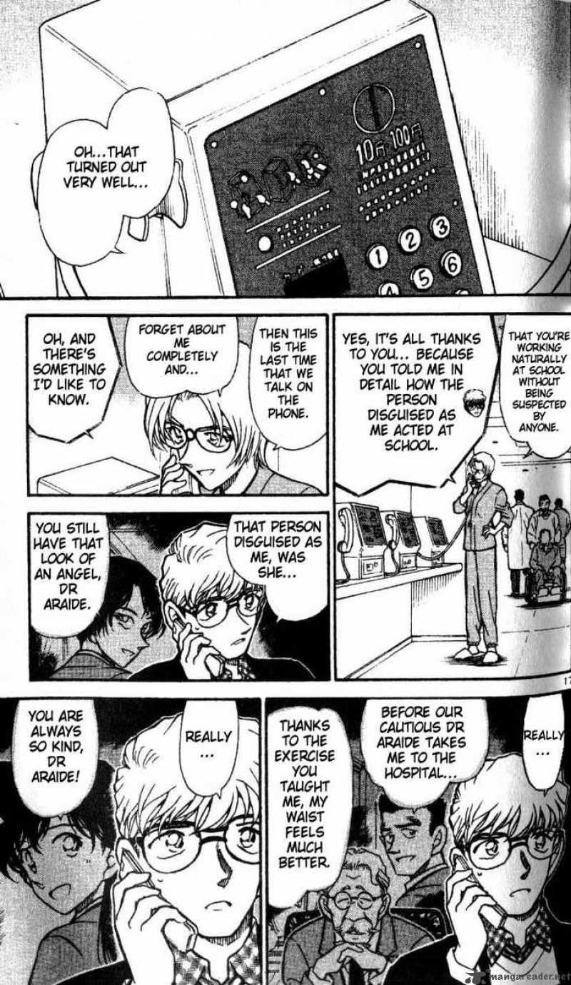 Read Detective Conan Chapter 459 Truth Behind the Remaining Desk - Page 17 For Free In The Highest Quality