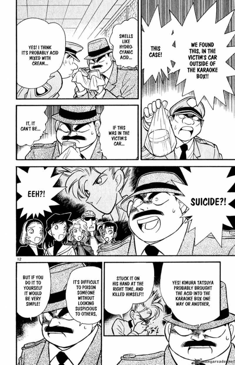 Read Detective Conan Chapter 46 Suicide or Homicide - Page 12 For Free In The Highest Quality