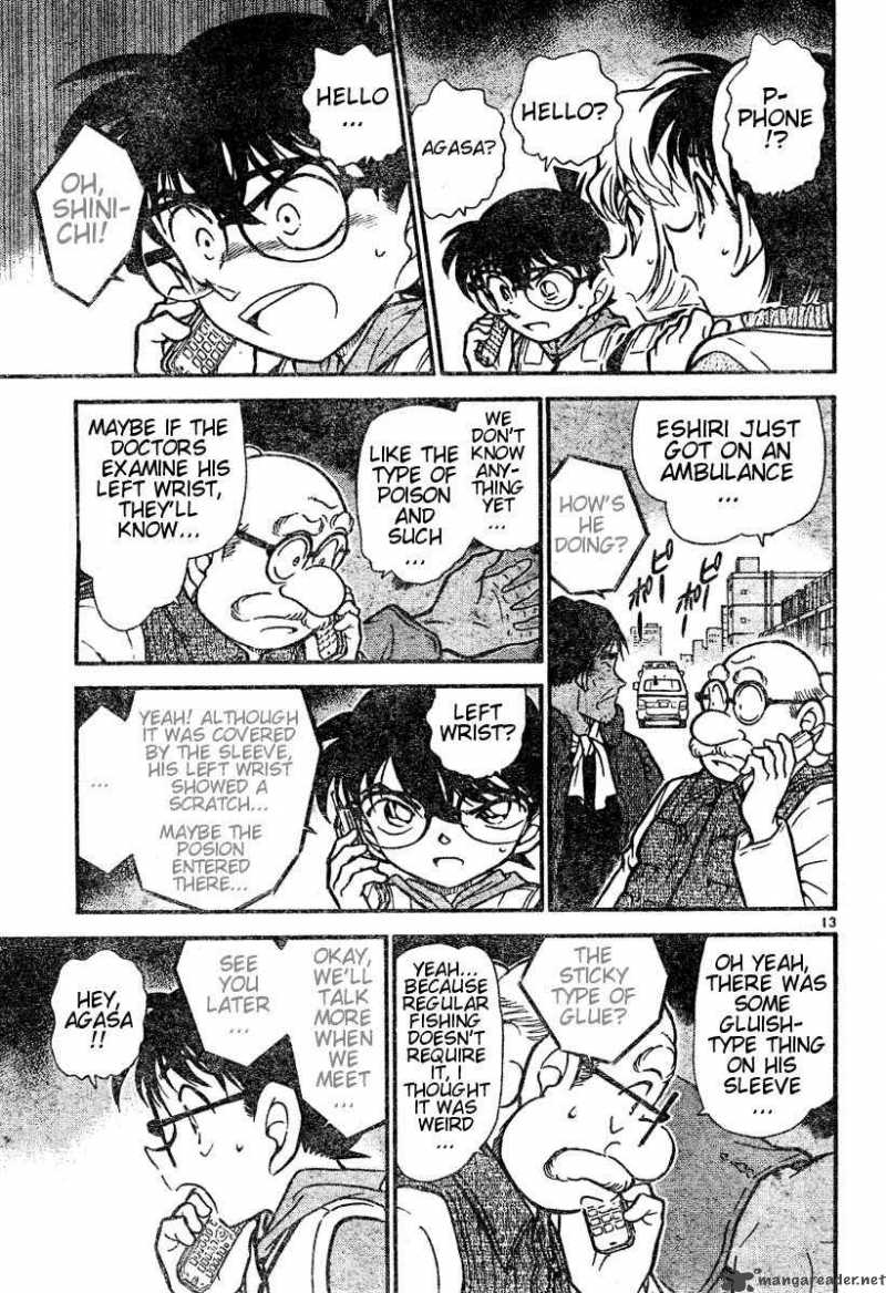 Read Detective Conan Chapter 461 Poison on the Bait - Page 13 For Free In The Highest Quality