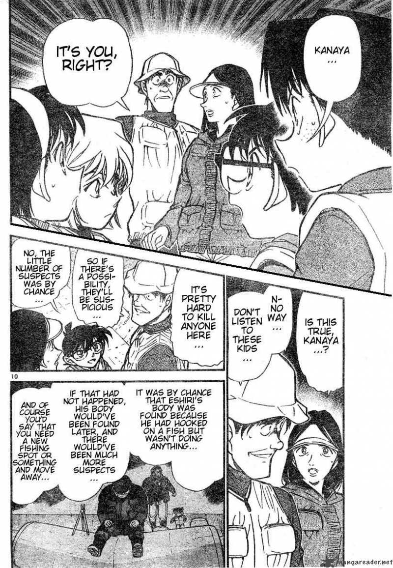 Read Detective Conan Chapter 462 The Blessed Fishing Spot - Page 10 For Free In The Highest Quality