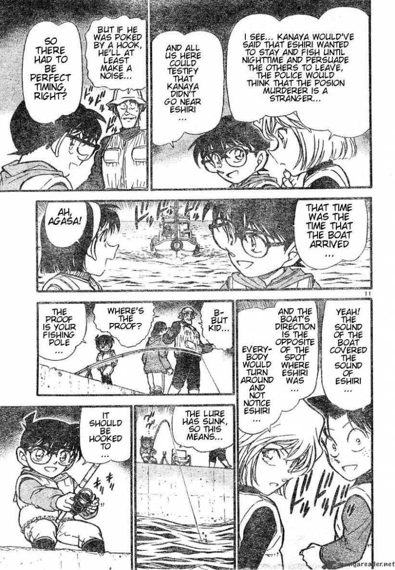 Read Detective Conan Chapter 462 The Blessed Fishing Spot - Page 11 For Free In The Highest Quality