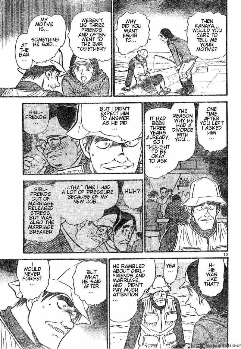 Read Detective Conan Chapter 462 The Blessed Fishing Spot - Page 13 For Free In The Highest Quality