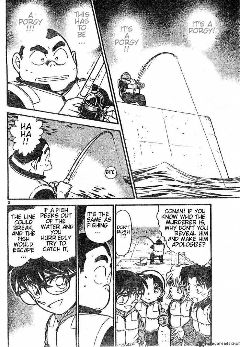 Read Detective Conan Chapter 462 The Blessed Fishing Spot - Page 2 For Free In The Highest Quality