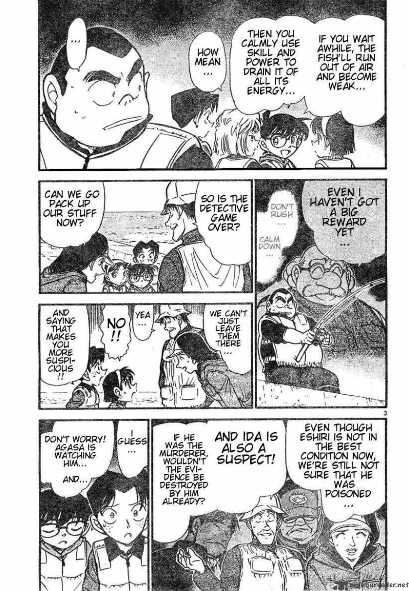 Read Detective Conan Chapter 462 The Blessed Fishing Spot - Page 3 For Free In The Highest Quality