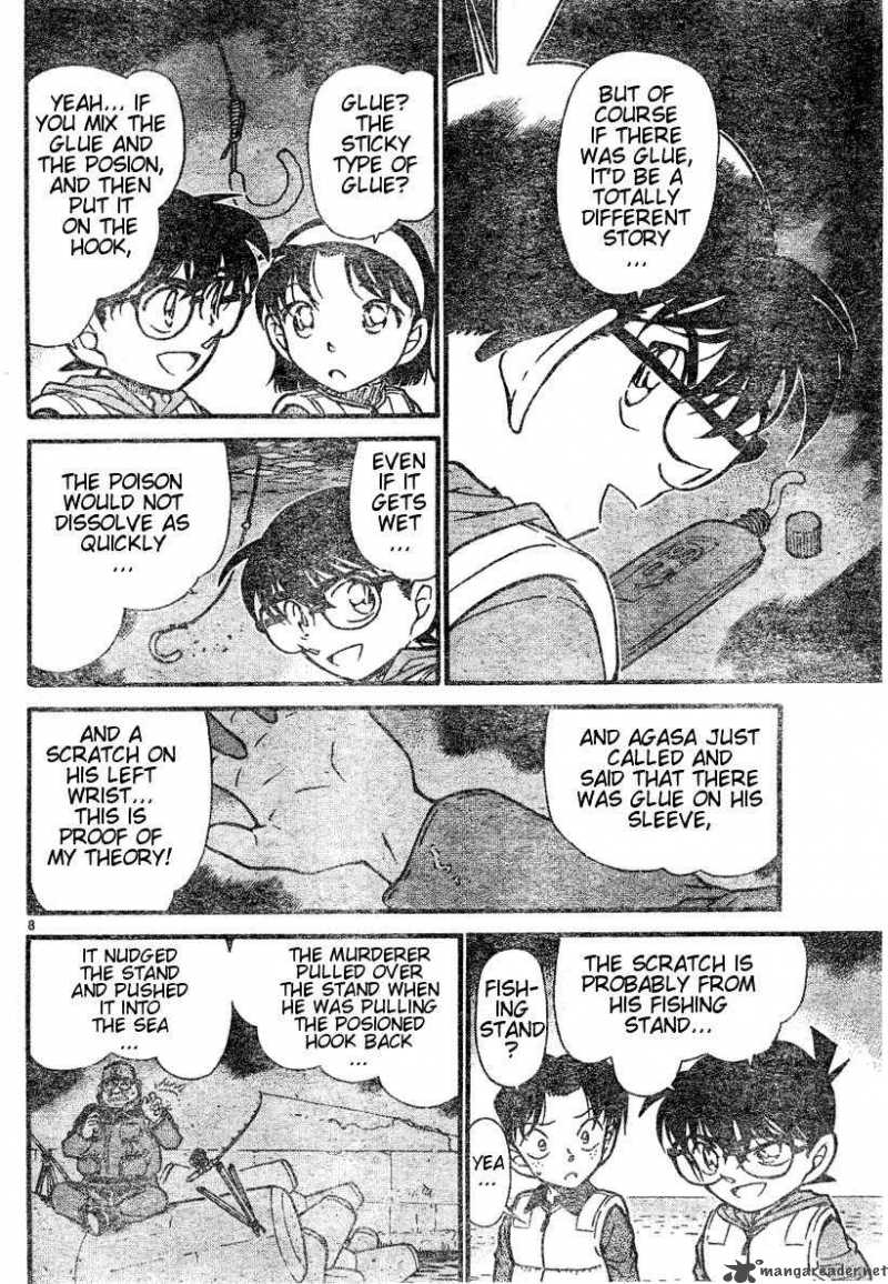 Read Detective Conan Chapter 462 The Blessed Fishing Spot - Page 8 For Free In The Highest Quality