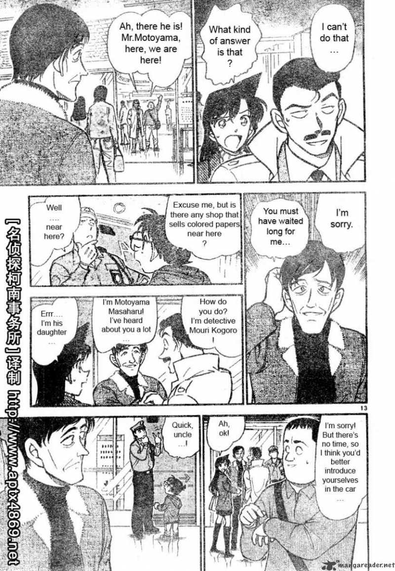 Read Detective Conan Chapter 463 Hideyoshi's Counterattack - Page 13 For Free In The Highest Quality