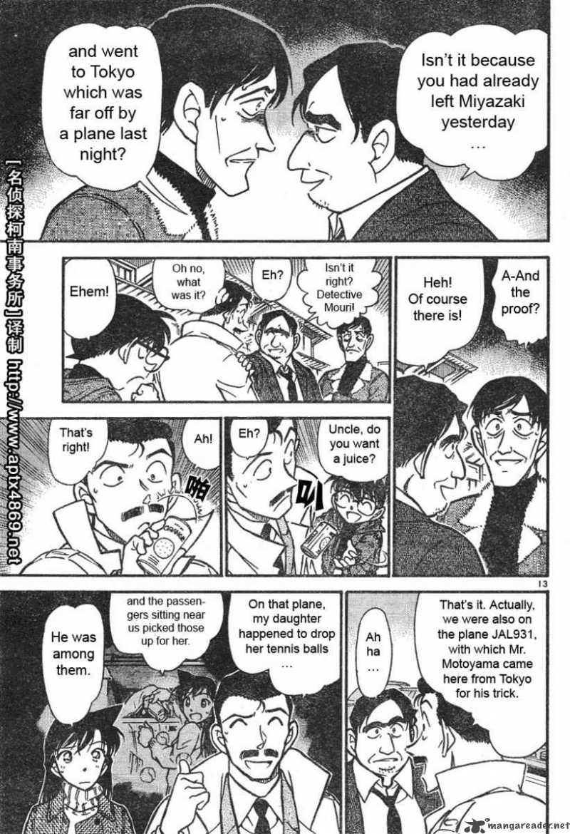 Read Detective Conan Chapter 465 A Back-street in the Sky - Page 13 For Free In The Highest Quality