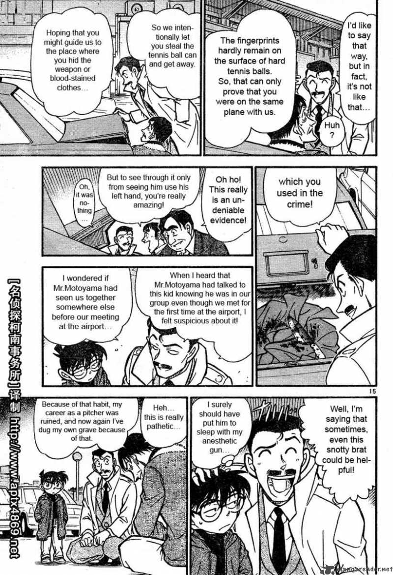 Read Detective Conan Chapter 465 A Back-street in the Sky - Page 15 For Free In The Highest Quality