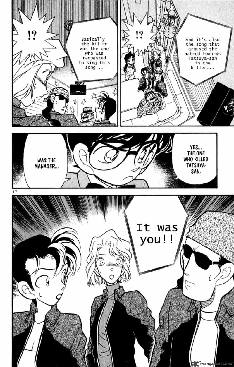 Read Detective Conan Chapter 47 The Mystery Hidden in the Song - Page 17 For Free In The Highest Quality