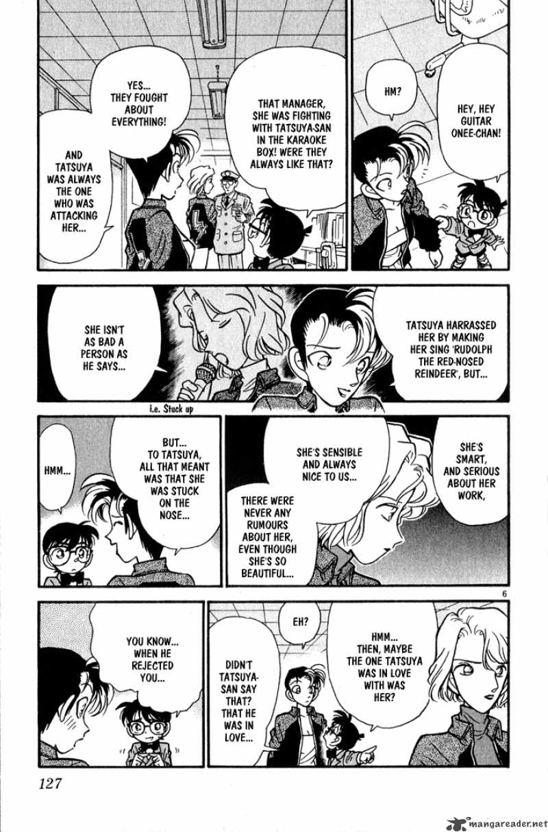 Read Detective Conan Chapter 47 The Mystery Hidden in the Song - Page 6 For Free In The Highest Quality